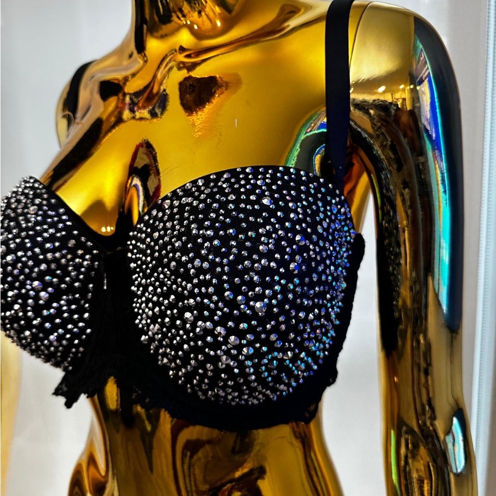 Take Me To Miami Rhinostone Bra